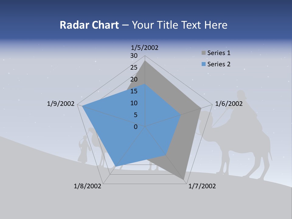 Party Christmas Sky PowerPoint Template