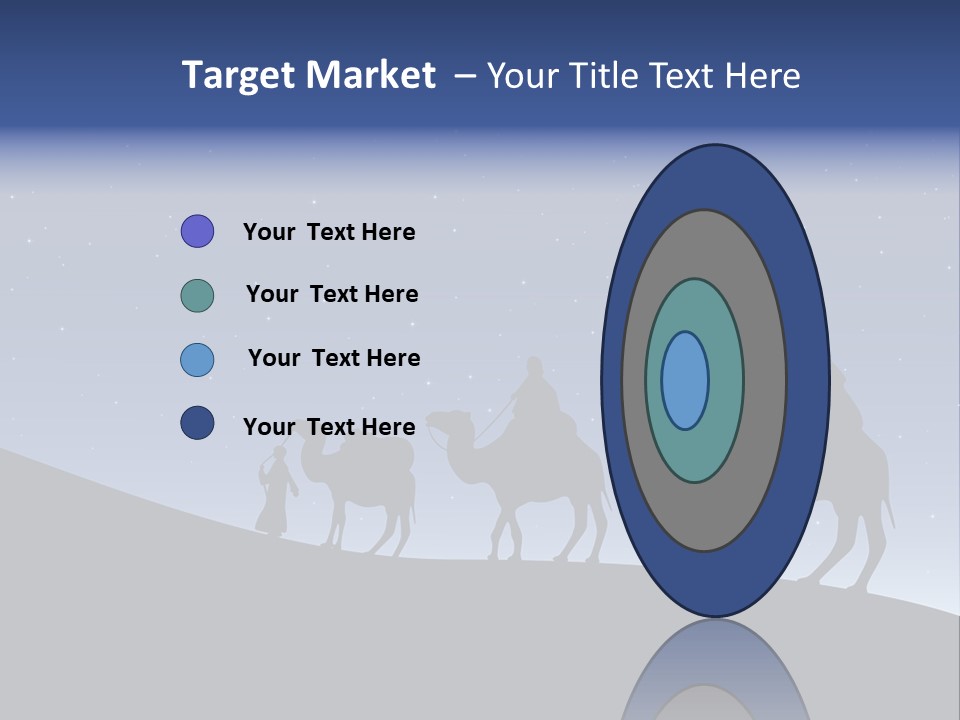 Party Christmas Sky PowerPoint Template