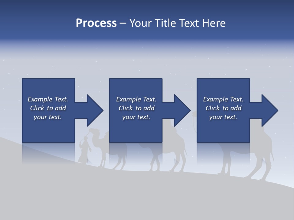 Party Christmas Sky PowerPoint Template