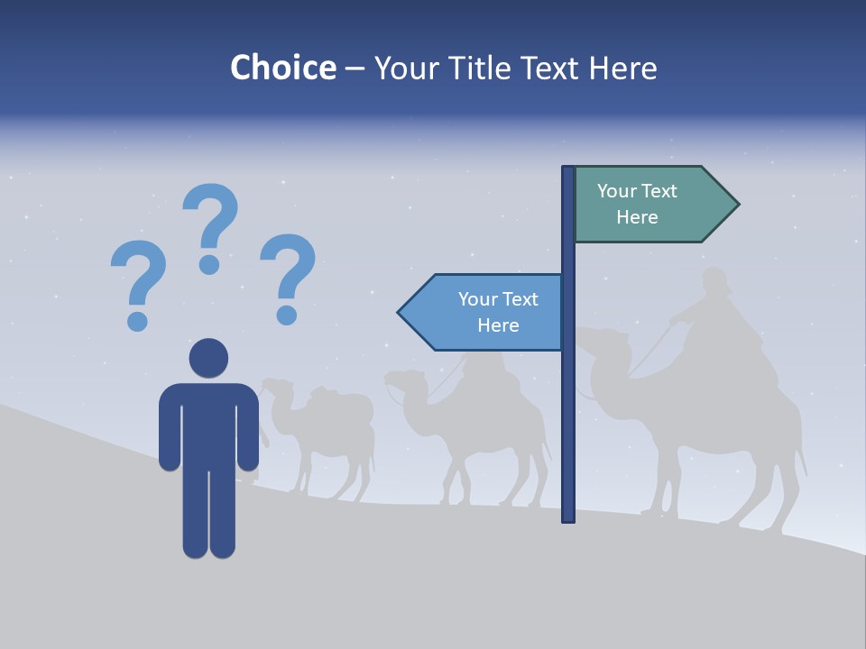 Party Christmas Sky PowerPoint Template