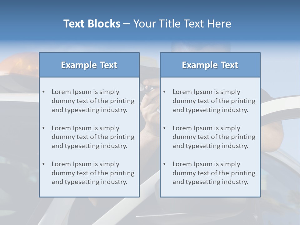 Crime Job Protection PowerPoint Template