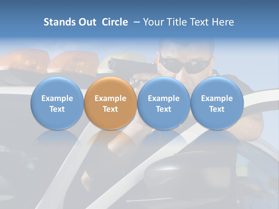 Crime Job Protection PowerPoint Template