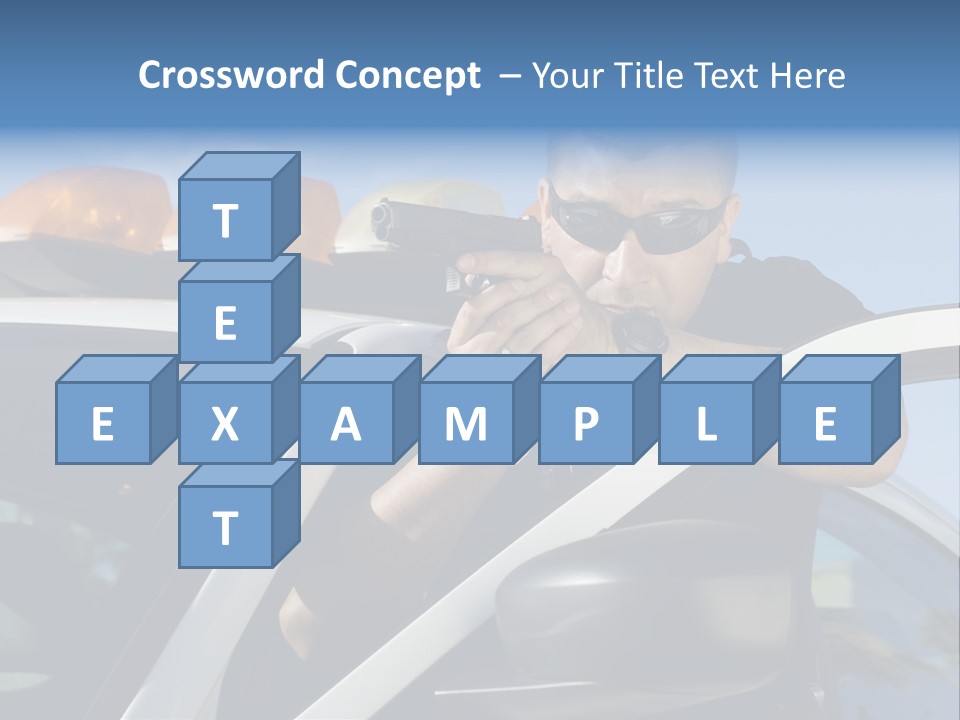 Crime Job Protection PowerPoint Template