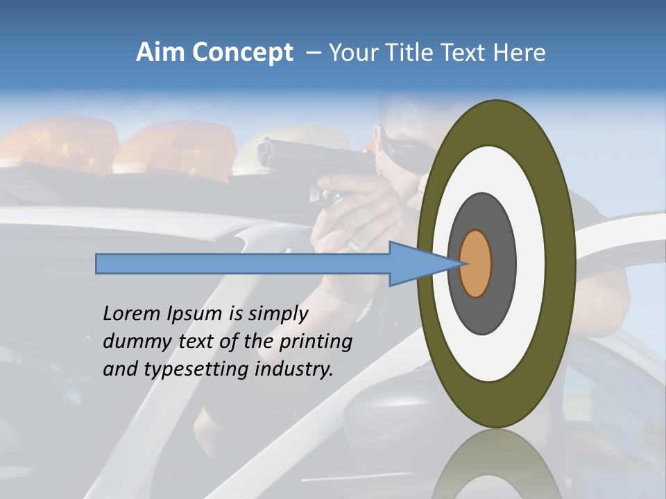 Crime Job Protection PowerPoint Template