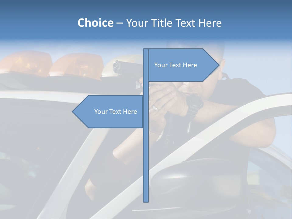 Crime Job Protection PowerPoint Template