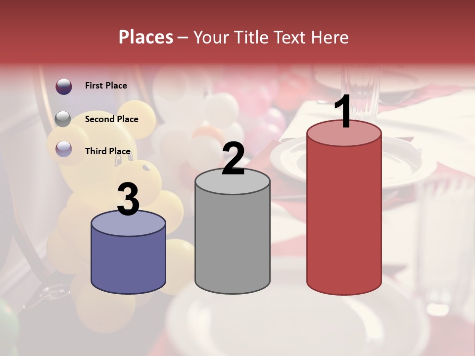 Textile Decoration White PowerPoint Template