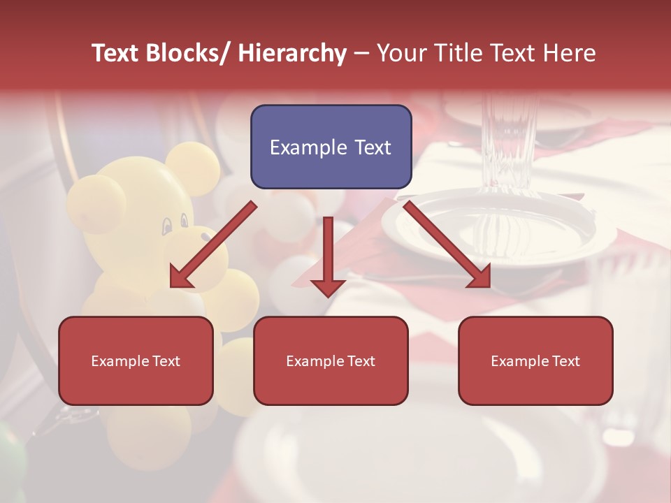 Textile Decoration White PowerPoint Template