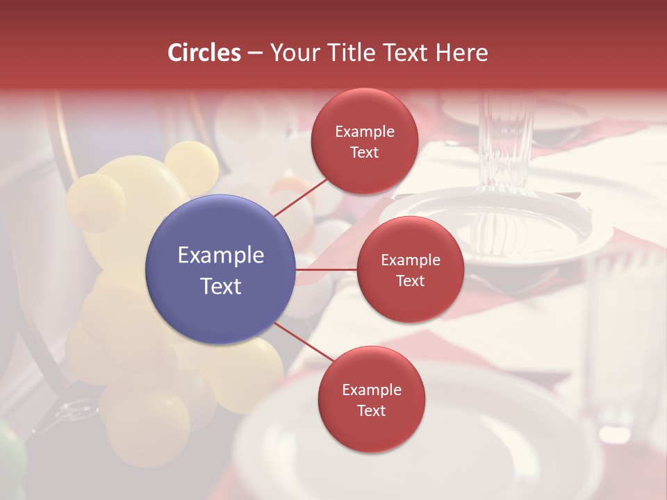 Textile Decoration White PowerPoint Template