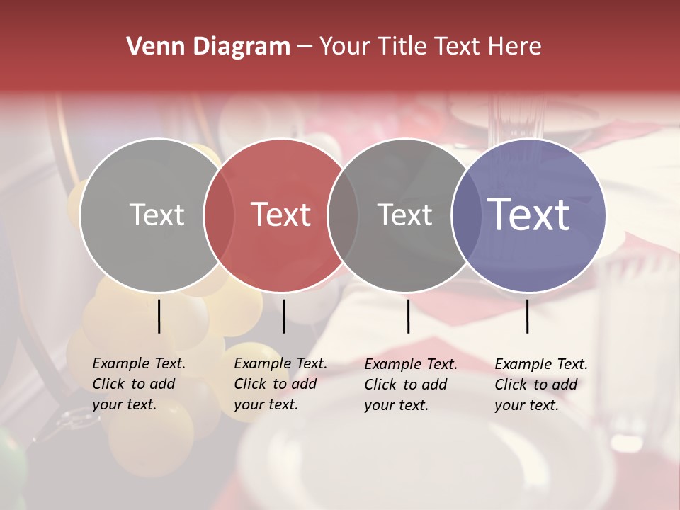 Textile Decoration White PowerPoint Template