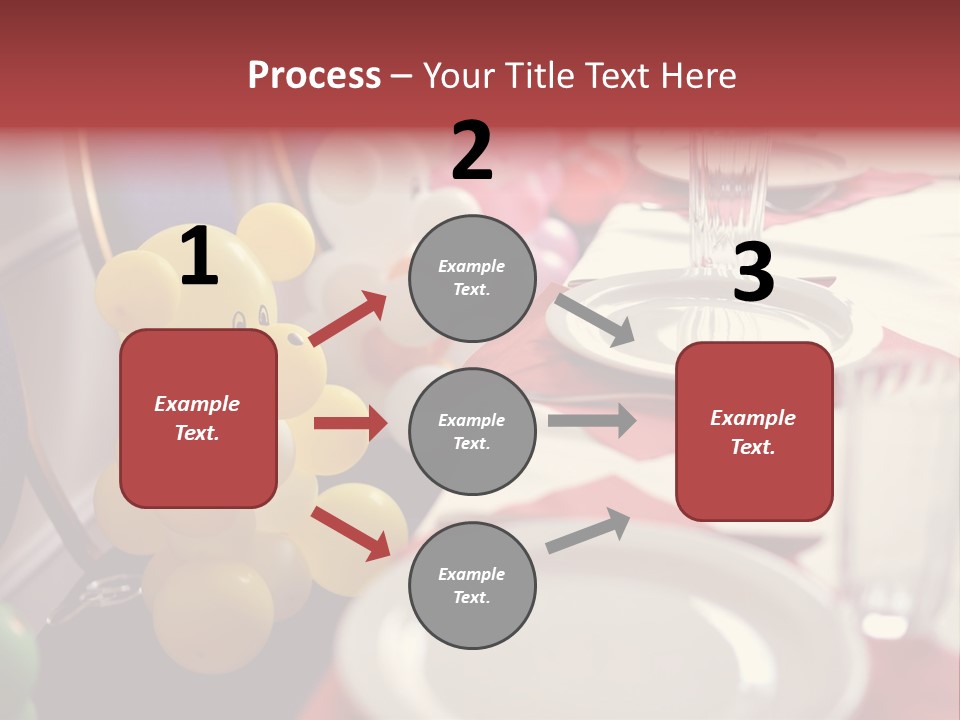 Textile Decoration White PowerPoint Template