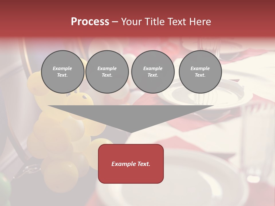 Textile Decoration White PowerPoint Template