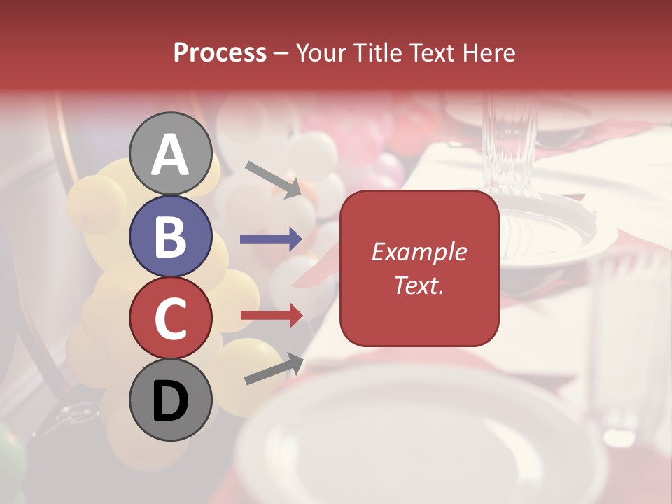 Textile Decoration White PowerPoint Template