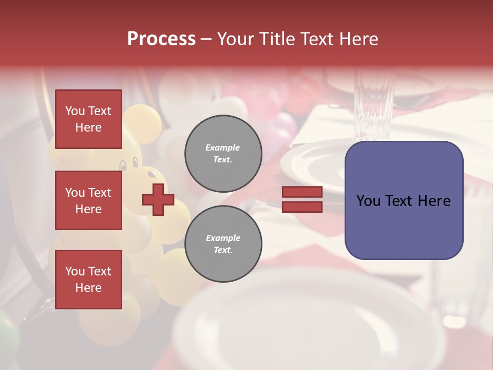 Textile Decoration White PowerPoint Template