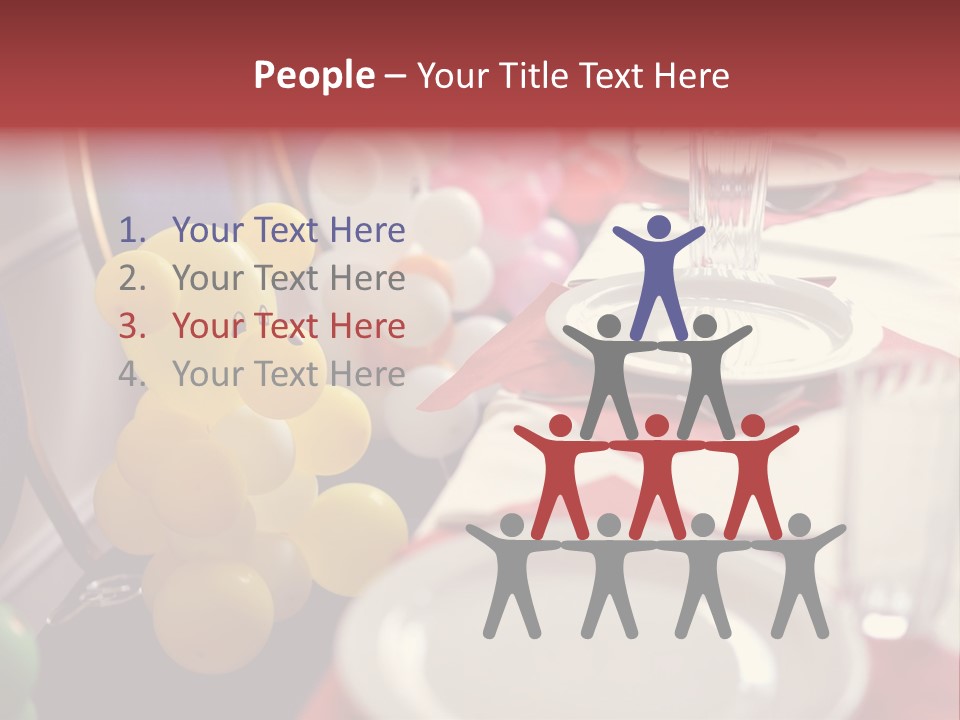 Textile Decoration White PowerPoint Template