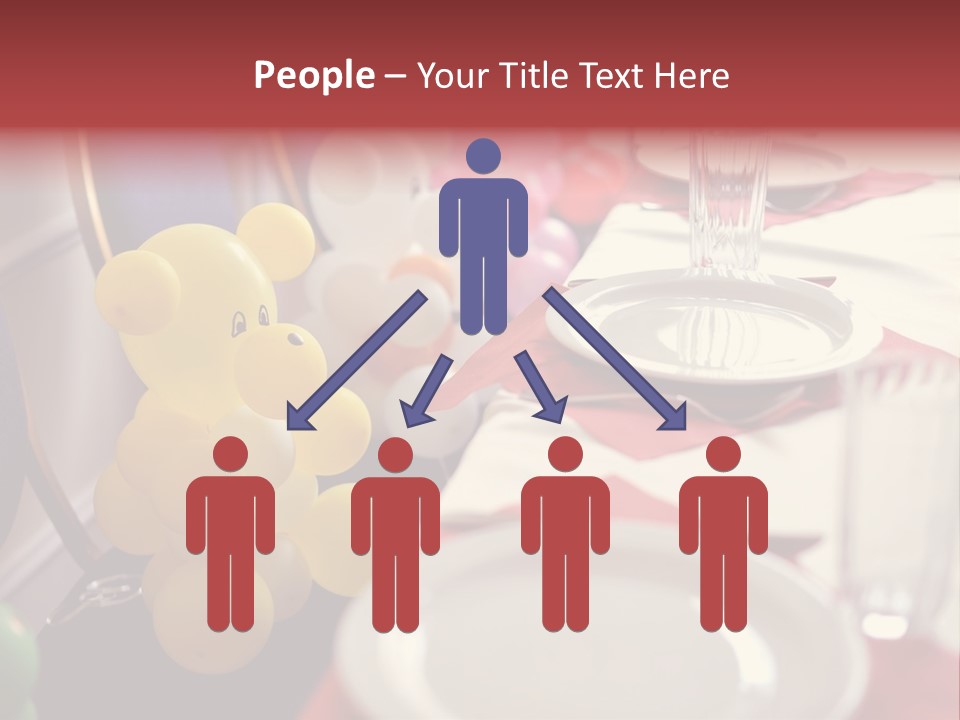 Textile Decoration White PowerPoint Template