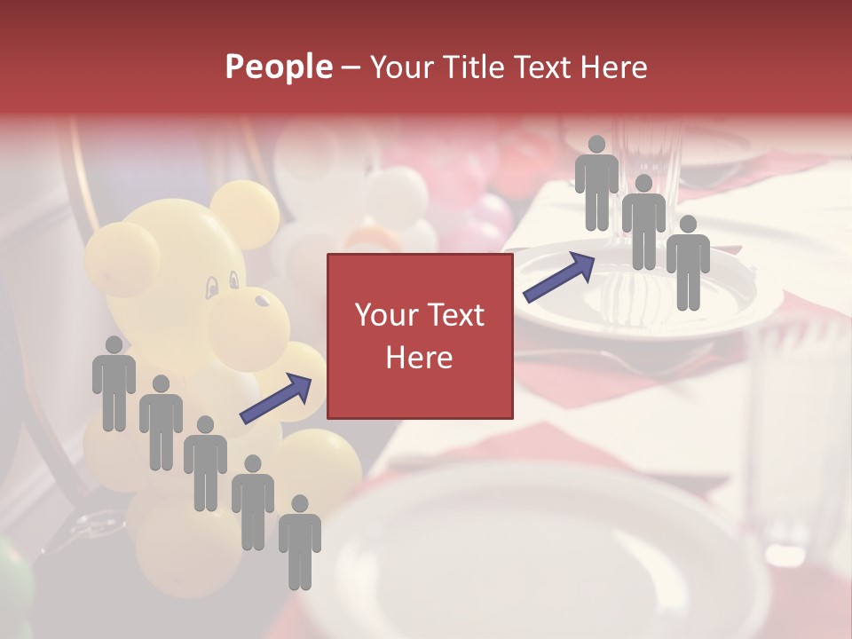 Textile Decoration White PowerPoint Template