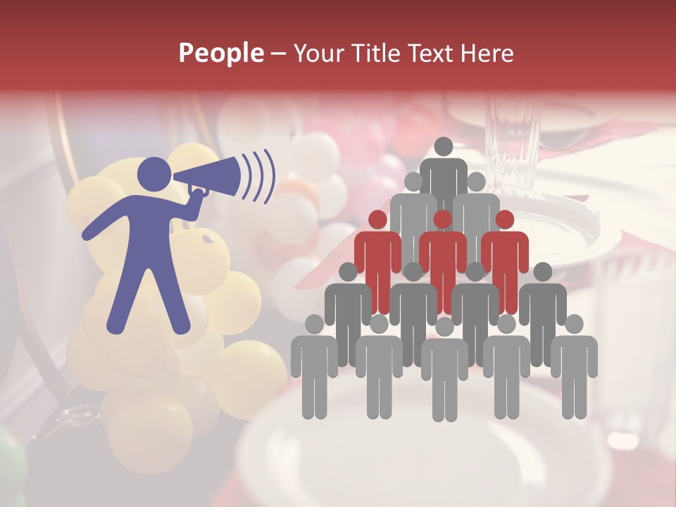 Textile Decoration White PowerPoint Template