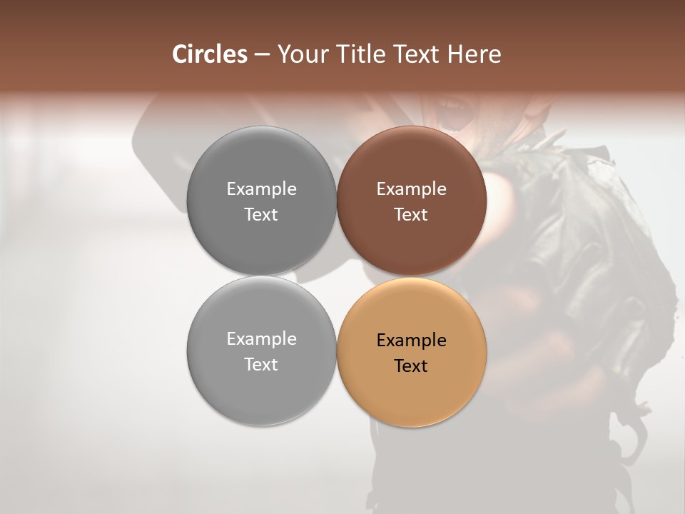 Target Crime Action PowerPoint Template