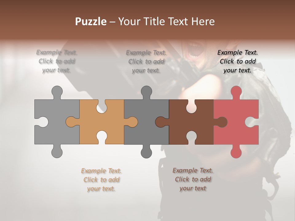 Target Crime Action PowerPoint Template