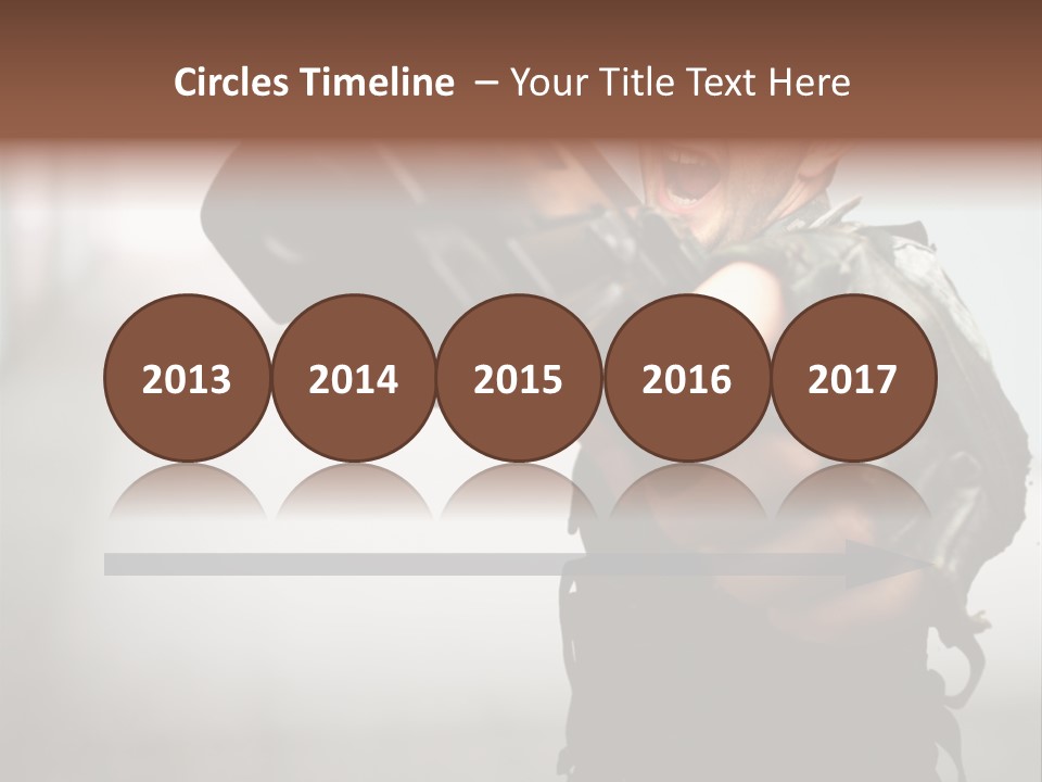 Target Crime Action PowerPoint Template