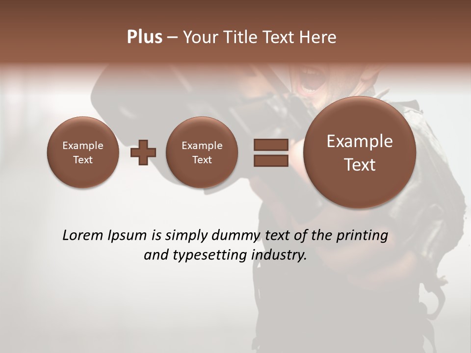 Target Crime Action PowerPoint Template