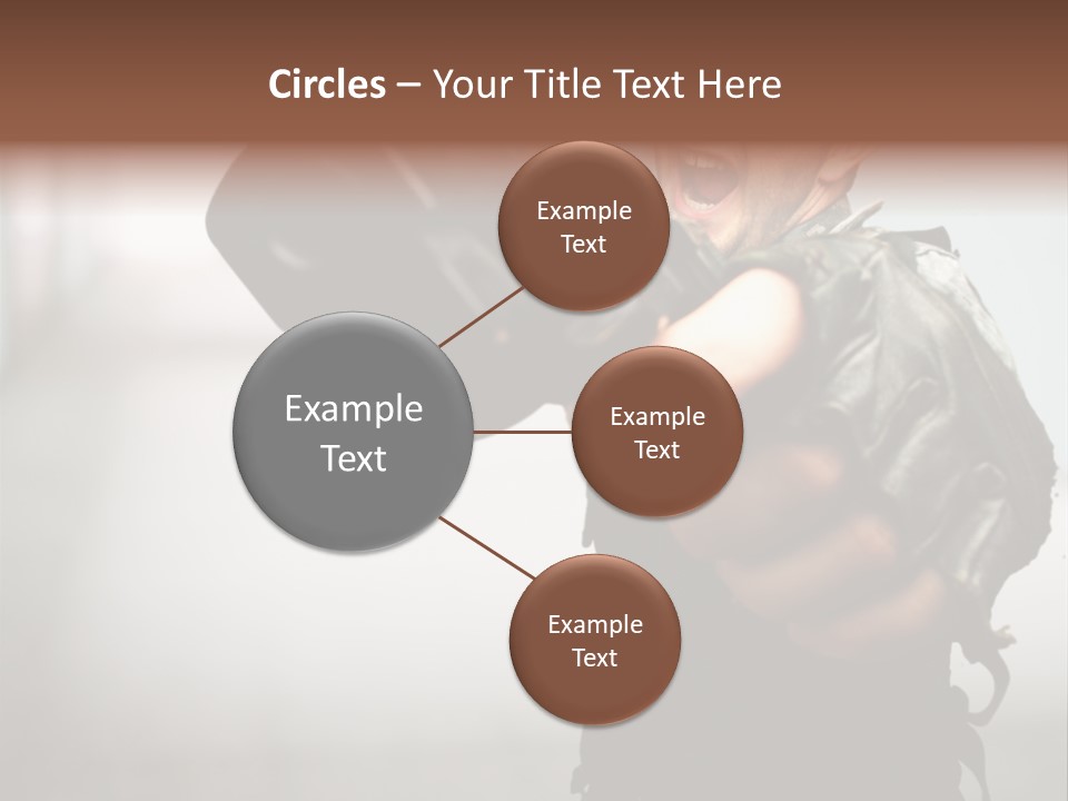 Target Crime Action PowerPoint Template