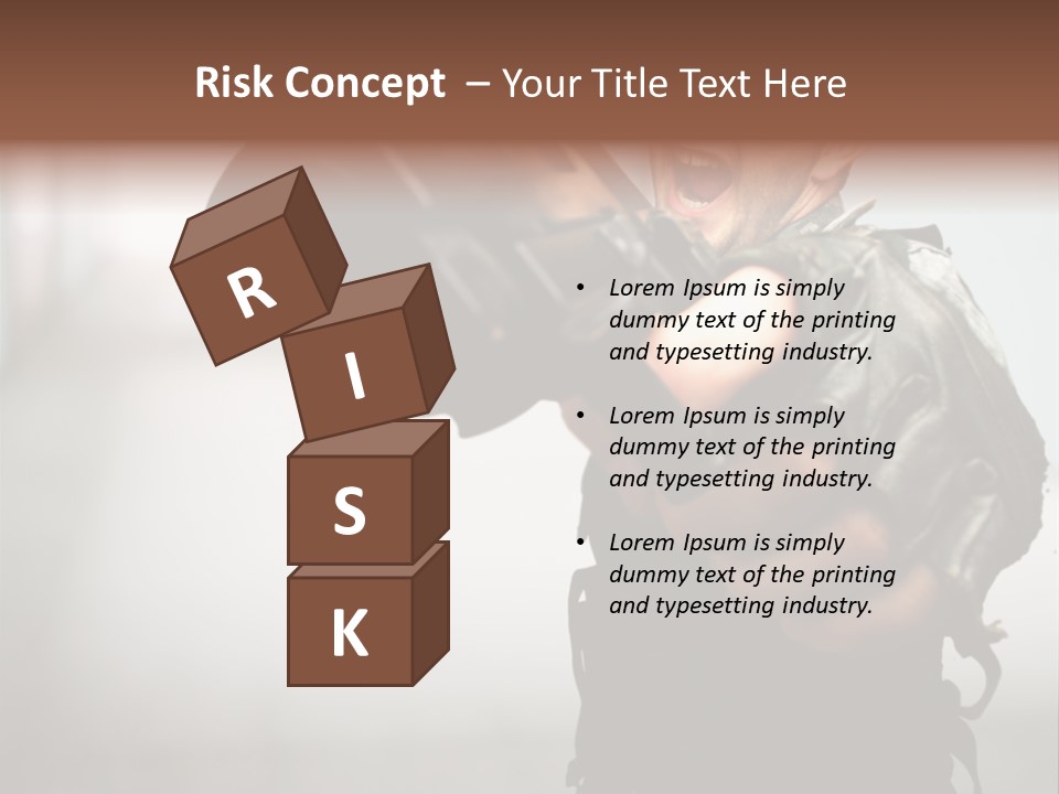 Target Crime Action PowerPoint Template