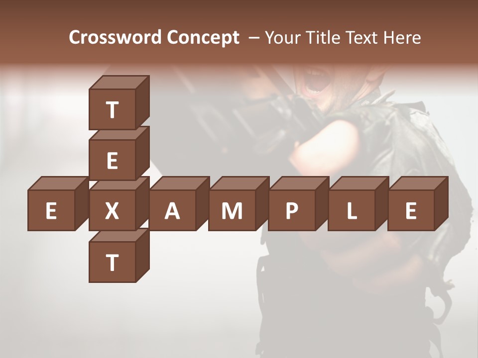 Target Crime Action PowerPoint Template