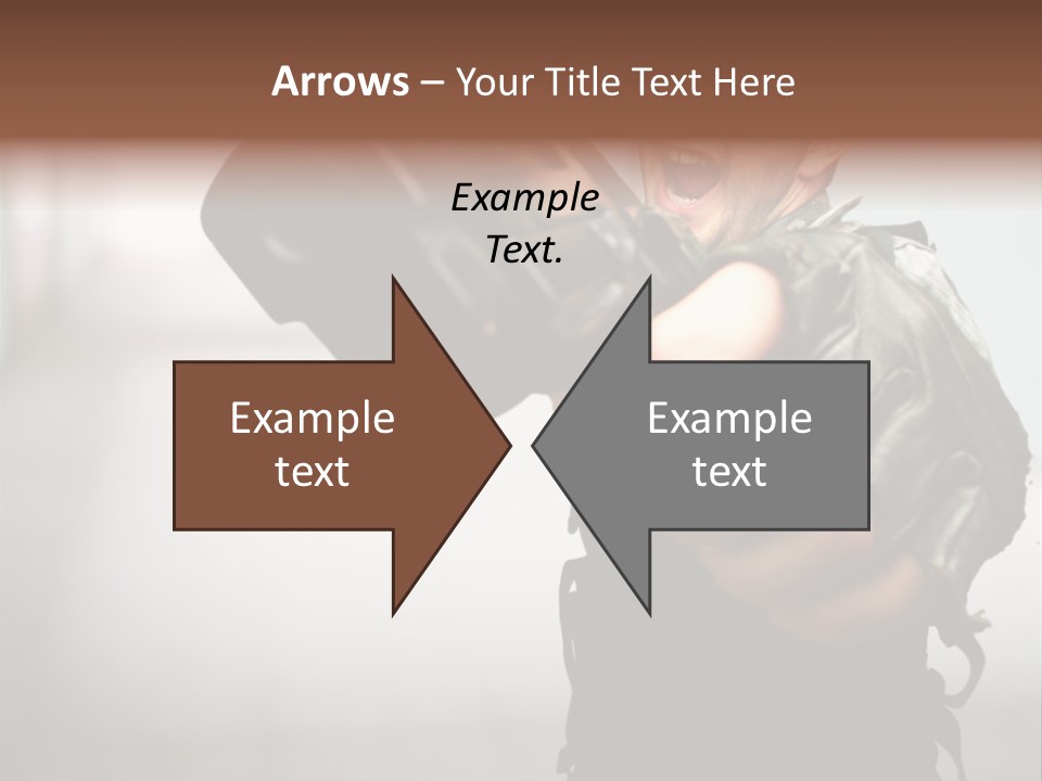 Target Crime Action PowerPoint Template