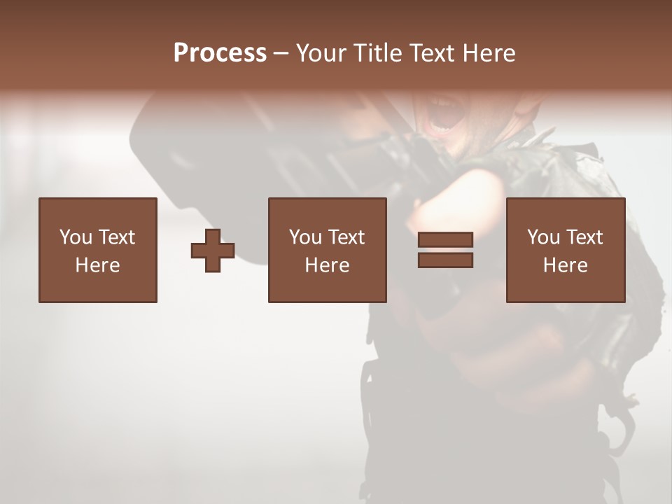 Target Crime Action PowerPoint Template