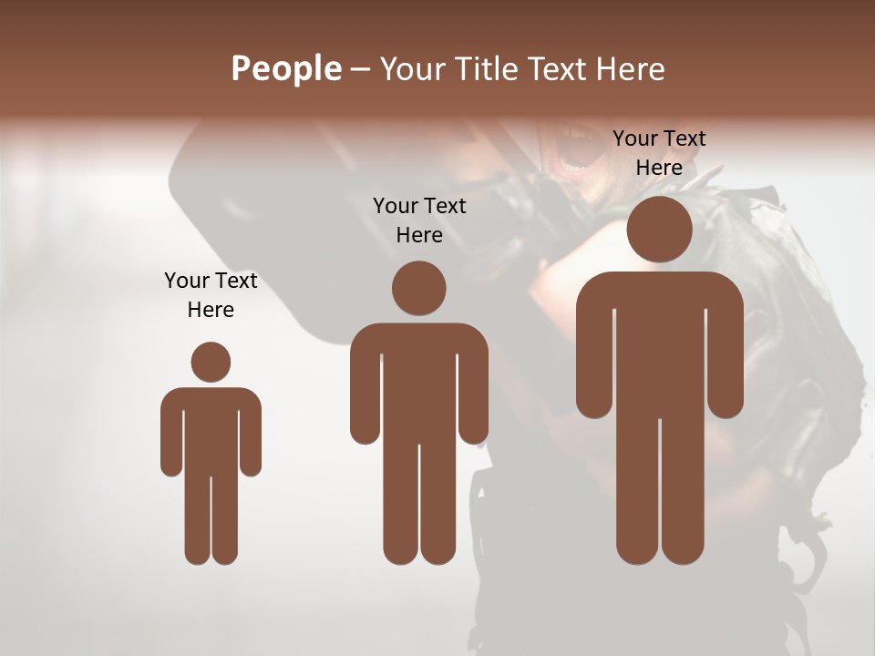 Target Crime Action PowerPoint Template