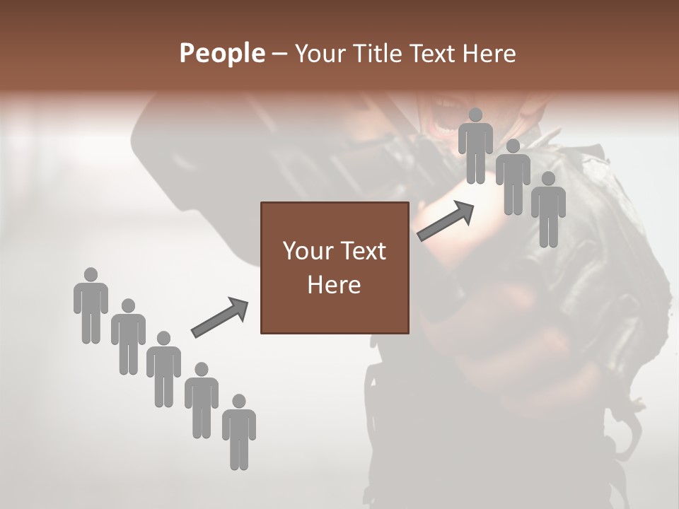 Target Crime Action PowerPoint Template