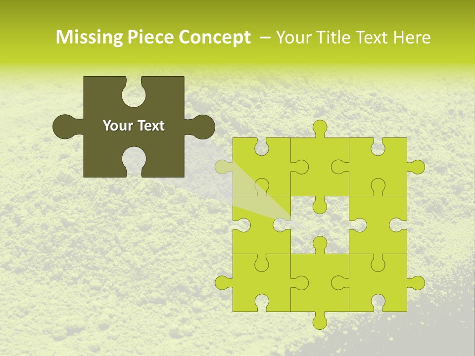 Green Maccha Tea PowerPoint Template