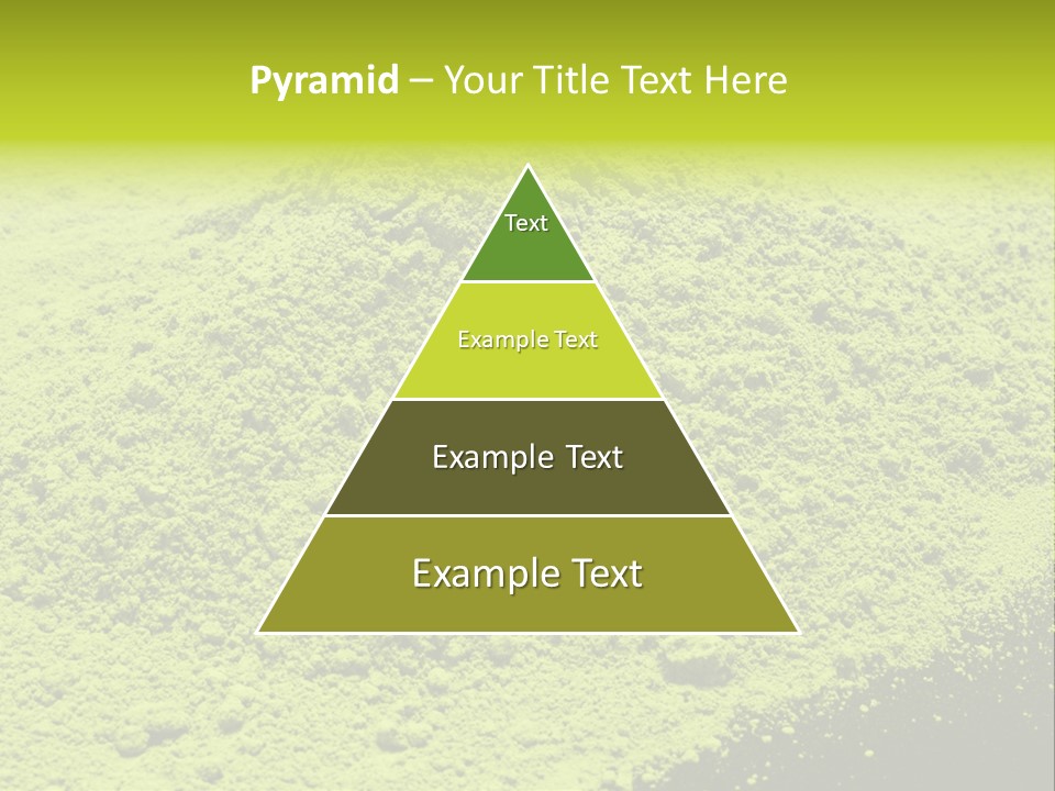 Green Maccha Tea PowerPoint Template