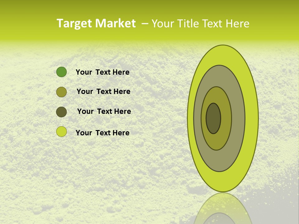 Green Maccha Tea PowerPoint Template