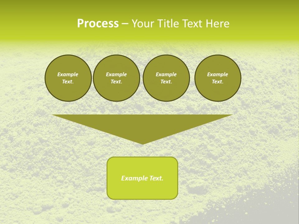 Green Maccha Tea PowerPoint Template