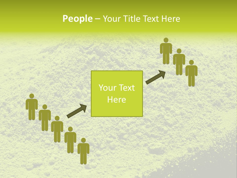 Green Maccha Tea PowerPoint Template