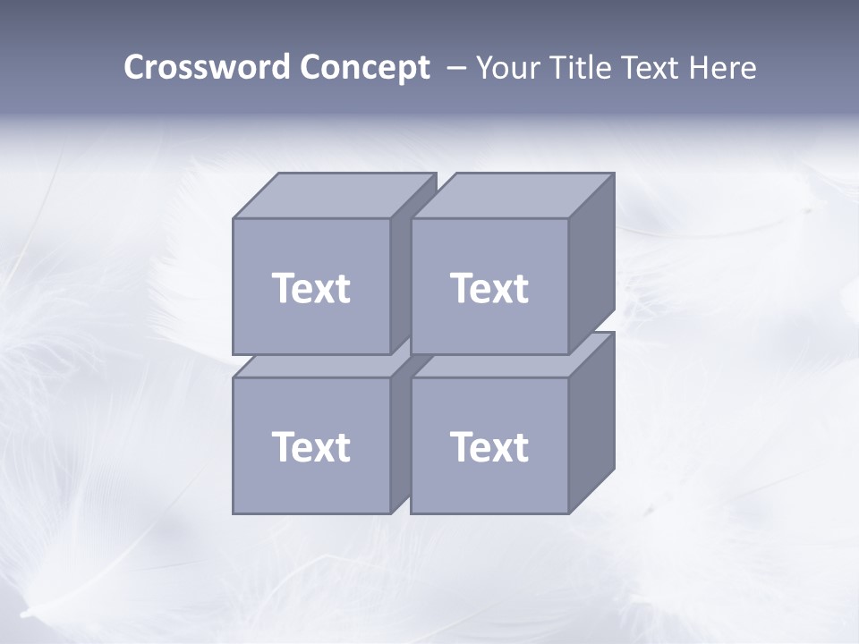 Texture Lot White PowerPoint Template