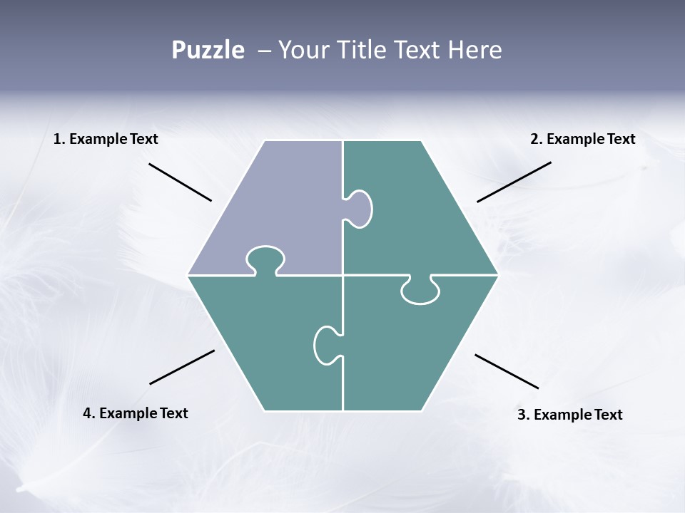 Texture Lot White PowerPoint Template