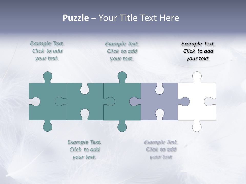 Texture Lot White PowerPoint Template