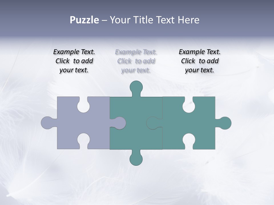 Texture Lot White PowerPoint Template