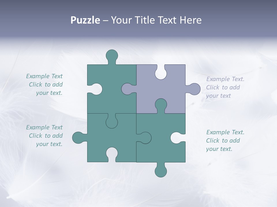 Texture Lot White PowerPoint Template