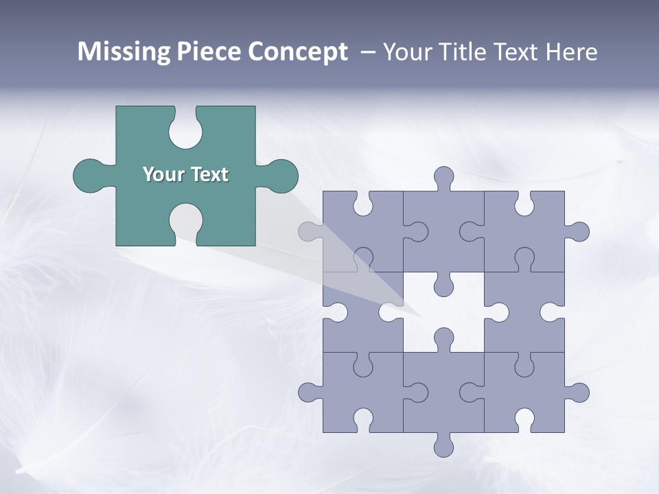 Texture Lot White PowerPoint Template