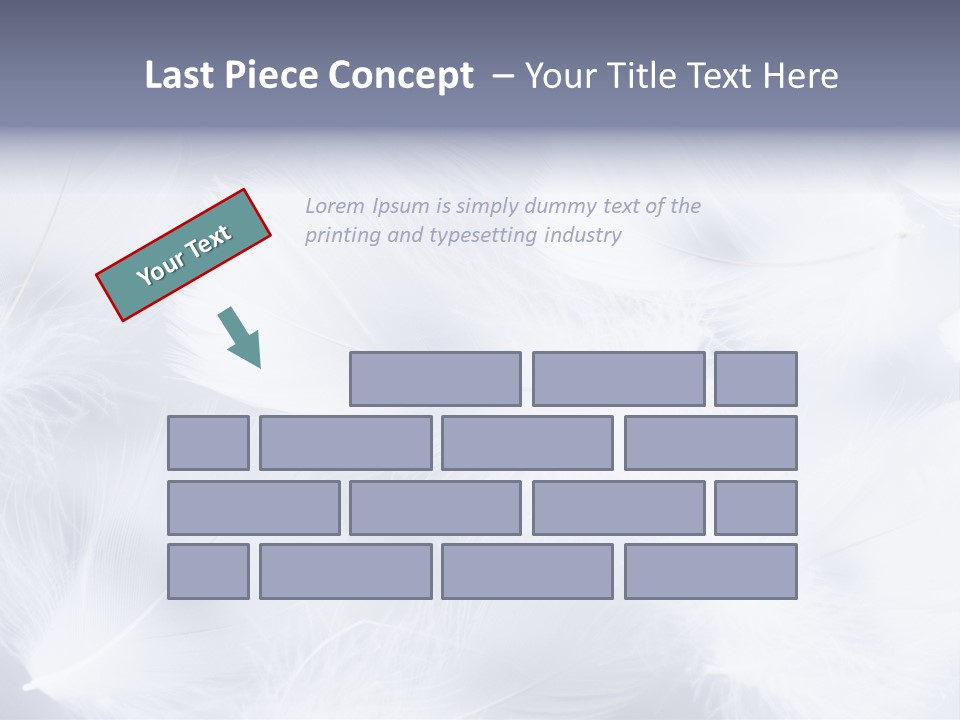 Texture Lot White PowerPoint Template