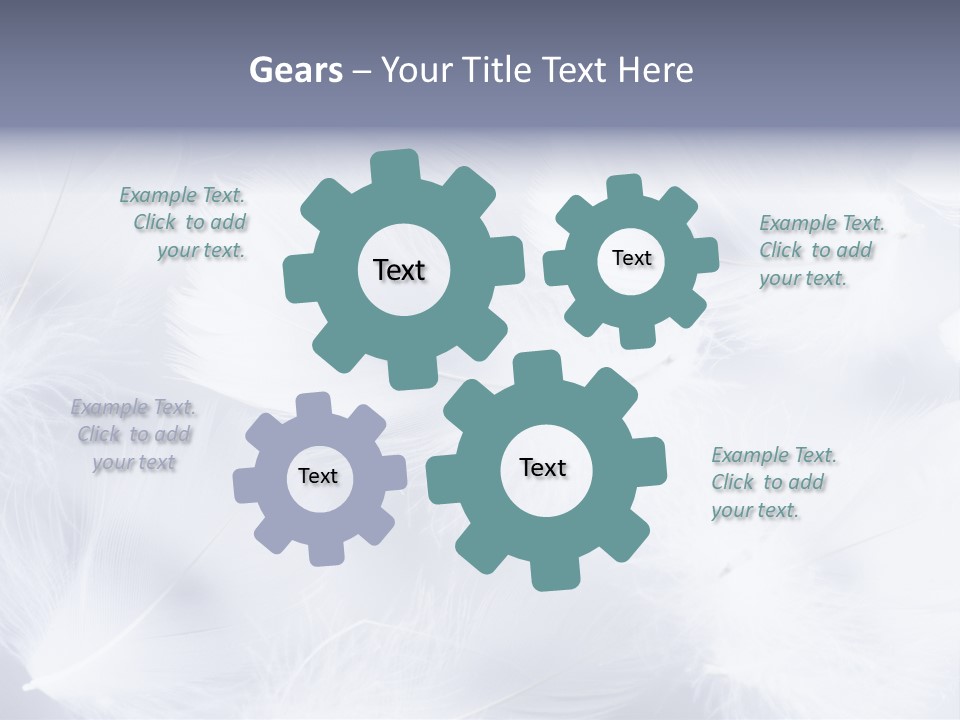 Texture Lot White PowerPoint Template