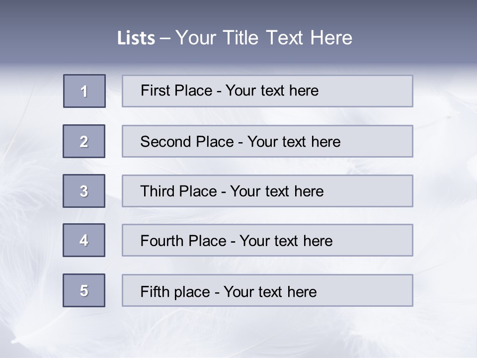 Texture Lot White PowerPoint Template