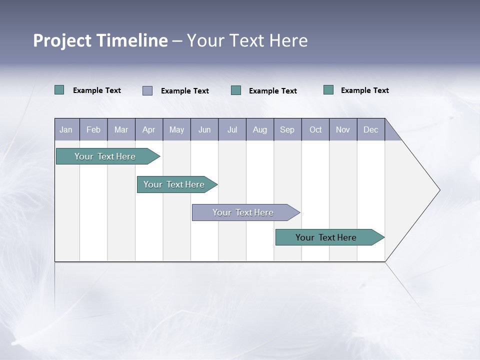 Texture Lot White PowerPoint Template