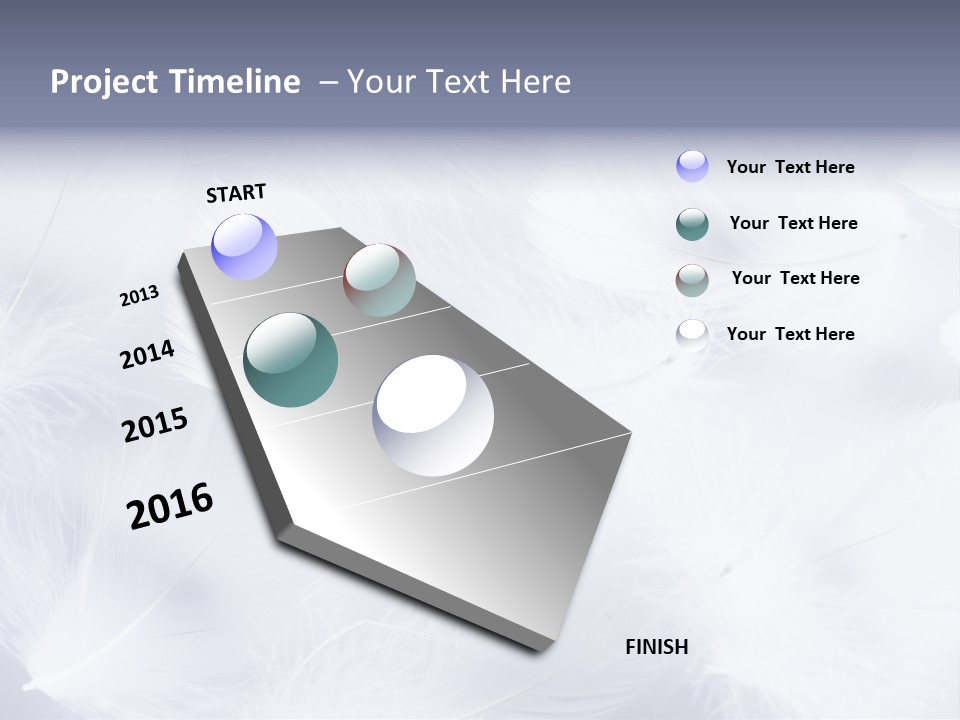 Texture Lot White PowerPoint Template