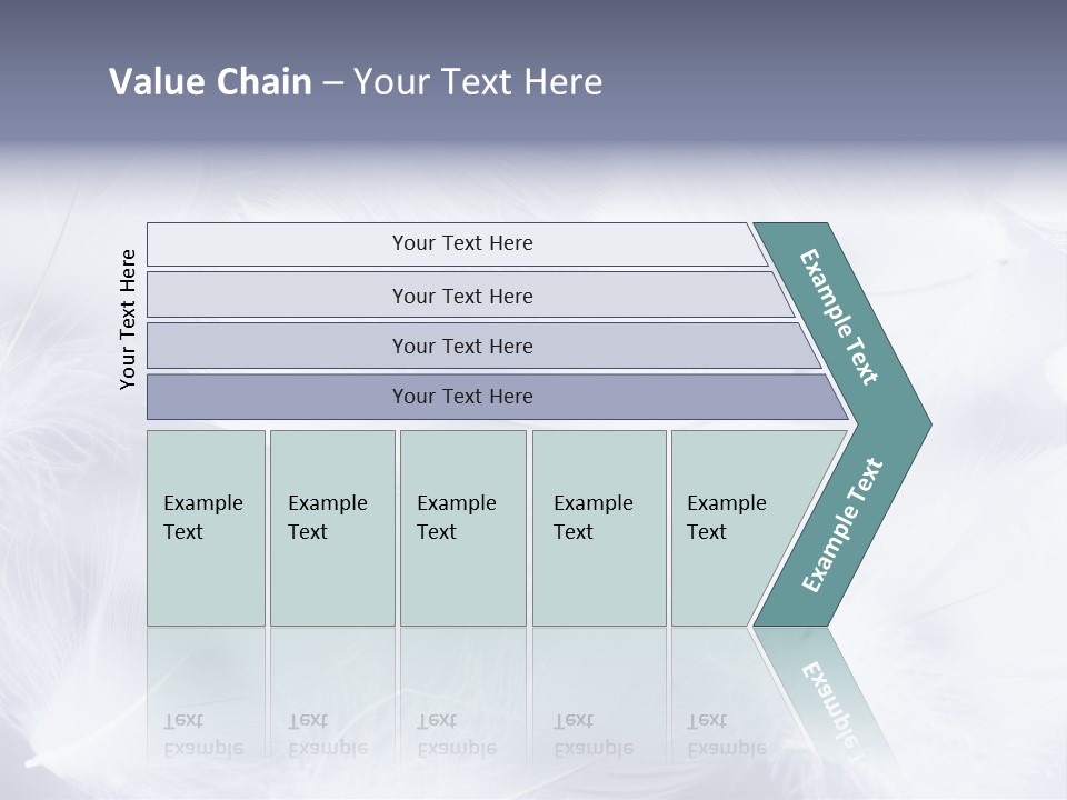 Texture Lot White PowerPoint Template