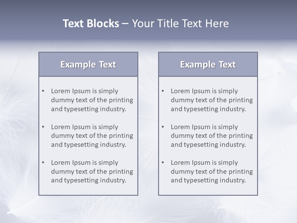 Texture Lot White PowerPoint Template